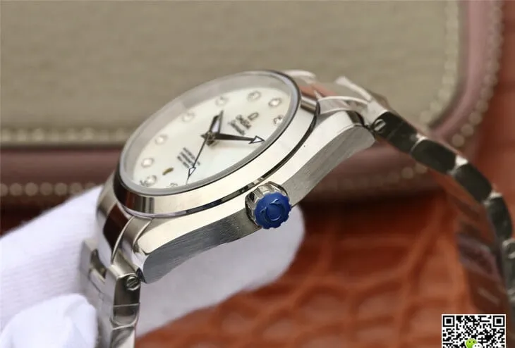 Omega Seamaster 231.10.34.20.55.002 Aqua Terra 150M 3S Factory 1:1 Best Edition Replica Watch White Diamond Dial